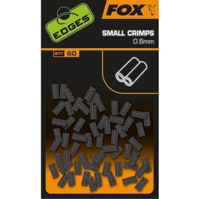 Fox International svorky Edges Crimps 0,6 mm Small 60 ks – Zboží Mobilmania