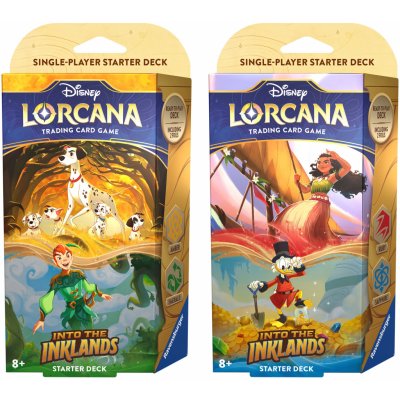 Disney Lorcana: Into the Inklands Starter Deck – Zboží Mobilmania