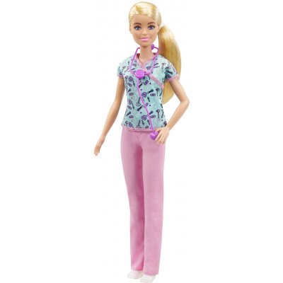 BARBIE Panenka Můžeš být vším GTW39 Nurse – Hledejceny.cz