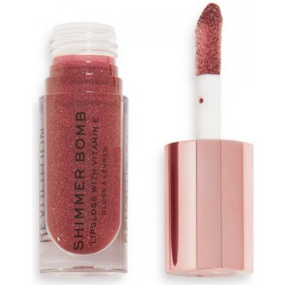 Makeup Revolution Shimmer Bomb třpytivý lesk na rty Lustre 4,6 ml – Zboží Dáma
