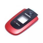 Kryt Samsung X660 přední červený – Zboží Živě