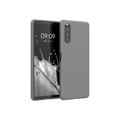 Pouzdro Kwmobile Sony Xperia 10 III šedé – Zbozi.Blesk.cz