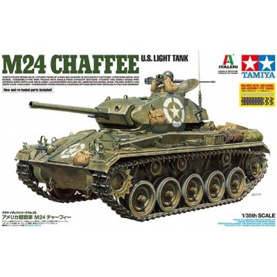 TAMIYA slepovací model lehkého tanku M24 CHAFFEE 1:35