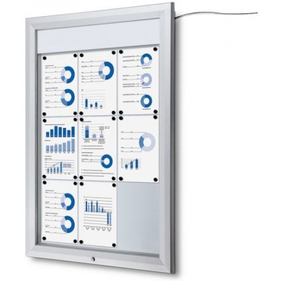 Jansen Display Venkovní vitrína SCT9xA4 s LED osvětlením