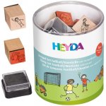 Heyda Dřevěná tiskátka Stavba fotbal – Hledejceny.cz