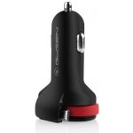 Adaptér do auta GoGEN CH23C, 2x USB, integrovaný Micro USB kabel - černý | Zboží Auto