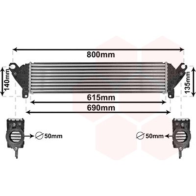 chladič turba VAN WEZEL 27004277 – Hledejceny.cz