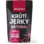 Allnature Turkey natural jerky sušené maso 100 g – Zbozi.Blesk.cz