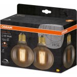 Osram 2PAK LED žárovka Dekorační E27 G95 6,5W = 55W 725lm 2700K Teplá bílá 300° Filament Stmívatelná Vintage 1906 – Zboží Mobilmania