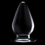 LoveToy Flawless Clear Anal Plug 4.5" – Zboží Dáma