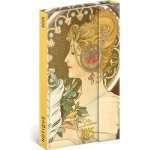 Presco Group Alfons Mucha A5 Týdenní 2025 – Zboží Živě