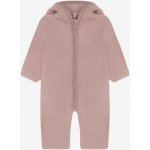 HutteliHut Kombinéza z merino vlny s oušky Mahogany Rose – Zboží Mobilmania