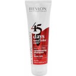 Revlon 45 days total color care Shampoo & Conditioner 2in1- 2v1 a kondicionér pro odvážné červené odstíny 275 ml – Hledejceny.cz