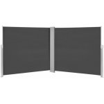 MultiGarden AW-012 Dvojitá boční markýza 300x300x180 cm, antracit – Zboží Mobilmania