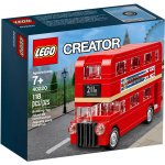 LEGO® Creator 40220 London Red Double Decker Bus – Zboží Mobilmania
