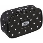 Meatfly pouzdro XL Pencil Case Black Dots Černá XL – Zbozi.Blesk.cz