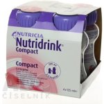 NUTRIDRINK COMPACT S PŘÍCHUTÍ JAHODOVOU POR SOL 4X125ML – Hledejceny.cz