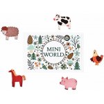 BeWooden Mini svět Farma – Zboží Dáma