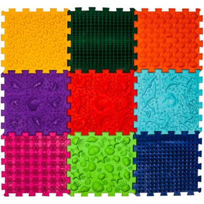 Ortek - set ortopedických podlah Dinosauři 9 ks – Zboží Dáma