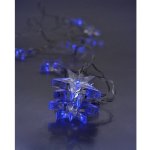 Solight LED vánoční řetěz hvězdy 1,5m 10x LED 2x AA modré světlo – Hledejceny.cz