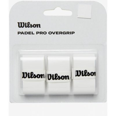 Wilson Pro overgrip 3ks bílá – Sleviste.cz