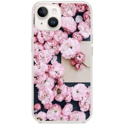 TopQ iPhone 14 Růžové květy – Zboží Mobilmania