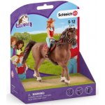 Schleich 42514 Zrzka Hannah a kůň Cayenne – Zboží Mobilmania