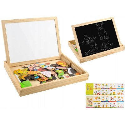 ISO 7264 Dřevěná magnetická tabulka – Zboží Dáma