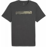 Puma Tech Graphic Tee pánské tričko tmavě šedá – Zbozi.Blesk.cz