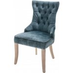 Interior DE Castle s rukojetí petrolejová samet 2 ks – Sleviste.cz