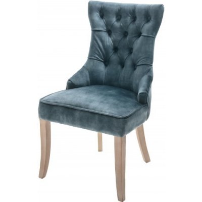 Interior DE Castle s rukojetí petrolejová samet 2 ks – Sleviste.cz