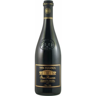 Tarapacá Gran Reserva Etiqueta Negra Cabernet Sauvignon 2007 0,75 l (holá láhev) – Hledejceny.cz