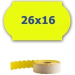 CDRmarket ETRL-26x16-yellow cenové etikety do kleští signální žluté 26 mm x 16 mm 700 ks – Zboží Dáma