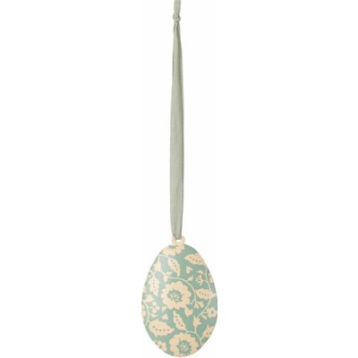 Maileg Velikonoční dekorace Egg Flowers Mint 6 cm, zelená , kov – Hledejceny.cz