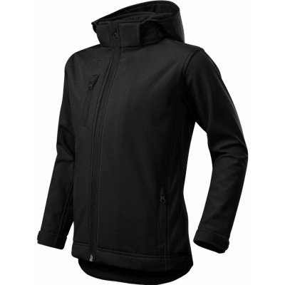 Malfini Dětská softshellová bunda Performance s odnímatelnou kapucí černá – Zboží Mobilmania
