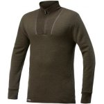 Woolpower Zip Turtleneck 200 pine green – Zboží Mobilmania