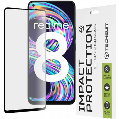 Techsuit 111D celoplošné sklo Realme 8 4G 8 Pro Černé 144726 – Zboží Živě