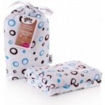 Kikko Bambusová zavinovačka Cyan Bubbles&Spirals Cyan Bubles – Hledejceny.cz