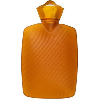 HUGO-FROSCH Termofor Classic Plant 1,8L, transparentní, oranžový – Zboží Dáma
