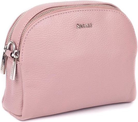 Segali dámská kožená crossbody kabelka 12 Cameo Rose