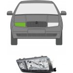 Pravé přední světlo Škoda Fabia 1 Černé / 00-08 – Sleviste.cz