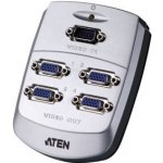 Aten VS-84 VGA splitter / 4-portový (1 PC - 4 monitory) / 250MHz – Zboží Živě