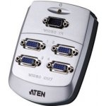 Aten VS-84 VGA splitter / 4-portový (1 PC - 4 monitory) / 250MHz – Hledejceny.cz