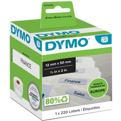 Dymo 99017 'Štítky na závěsné pořadače'(50 mm, 220 ks, ) S0722460 – Zboží Mobilmania