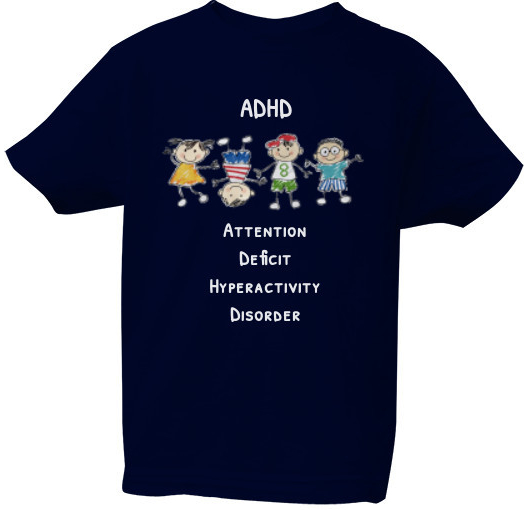 tričko s potiskem ADHD DĚTI MODRÉ dětské Námořní modrá od 359 Kč -  Heureka.cz