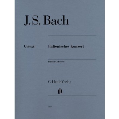 J. S. Bach Italian Concerto BWV 971 noty na klavír – Hledejceny.cz