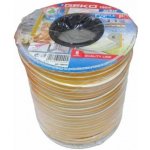 GEKO - Těsnění do oken samolepící EPDM guma E -profil 100m hnědé – Hledejceny.cz