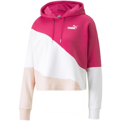 Puma dámská mikina POWER CAT HOODIE TR 67397764 Růžový