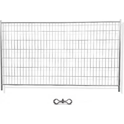 Kovový mobilní plot, 2400 x 2100 mm – Sleviste.cz