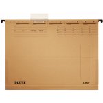 Závěsné desky Leitz Alpha® s bočnicemi, přírodní hnědé – Hledejceny.cz